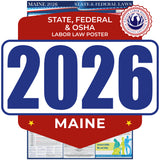 Maine labor law poster 2026