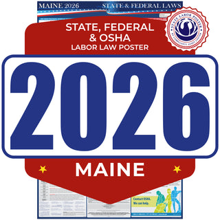 Maine 2026 State & Federal Labor Law Poster