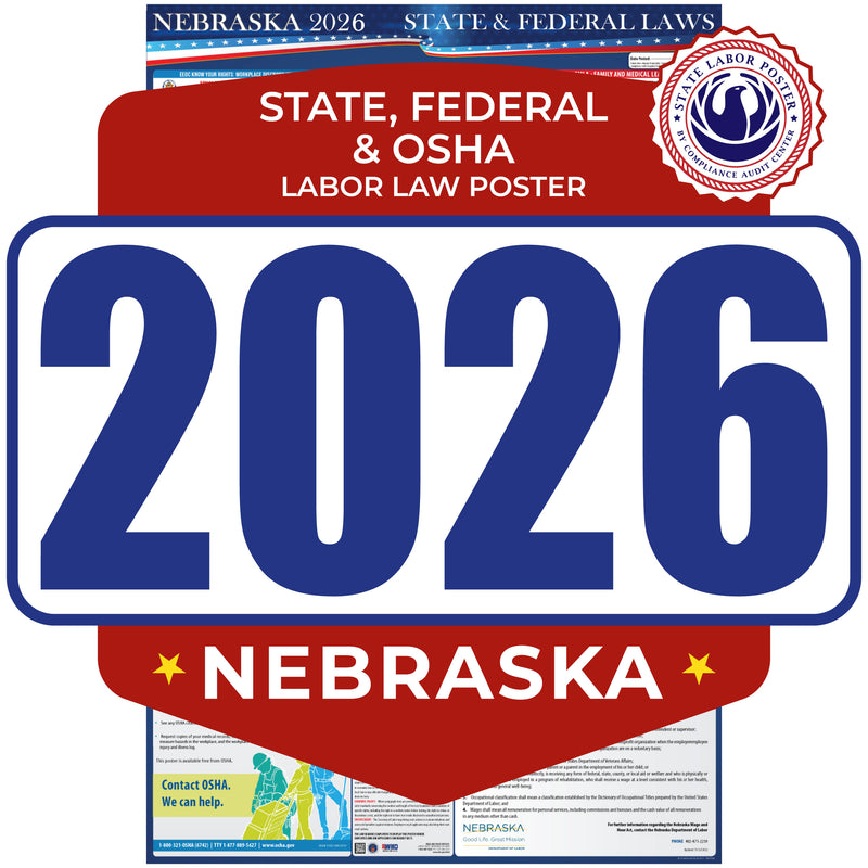 Nebraska labor law poster 2026