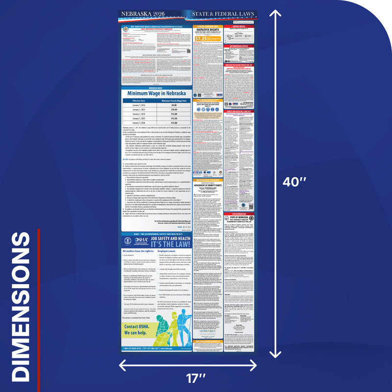 Nebraska employment law poster 2026