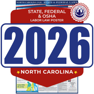 North Carolina 2026 State & Federal Labor Law Poster