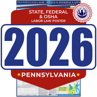 Pennsylvania 2026 State & Federal Labor Law Poster