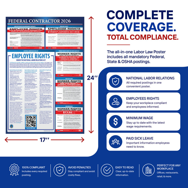Federal 2027 labor law poster - photo 2