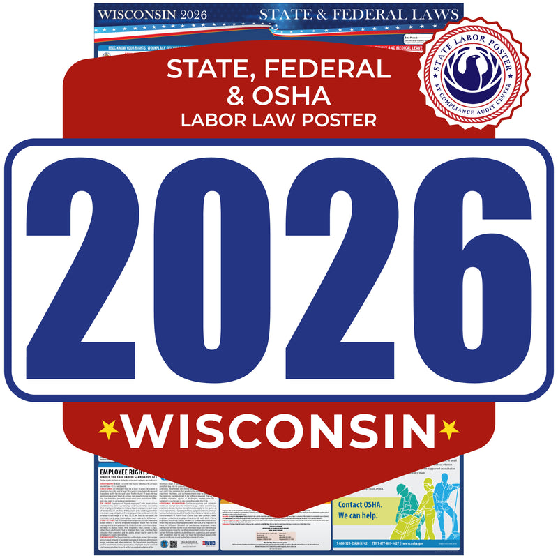 Wisconsin labor law poster 2026