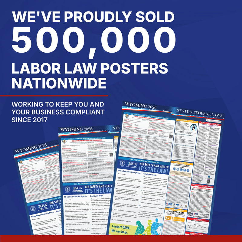 Wyoming 2026 State & Federal Labor Law Poster