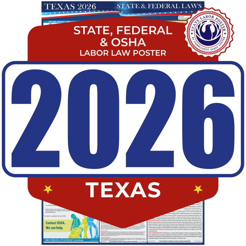 texas labor law poster 2026