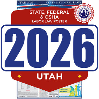 Utah 2026 State & Federal Labor Law Poster