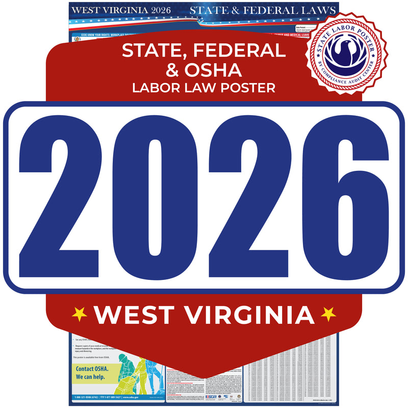 west virginia labor law poster 2026