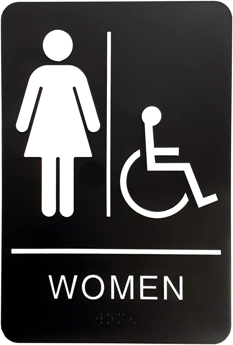 Women's Handicapped Sign